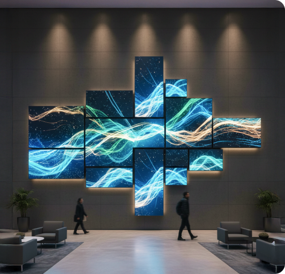 정형 화면 구성 예시